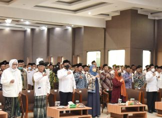 Gubernur Khofifah Pesankan Soal Harmonious Partnership dalam Keluarga Sebagai Media Persemaian dan Penanaman Moderasi Gubernur Jawa Timur