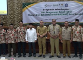 72 UPZ Baznas Terbentuk, Wali Kota Surabaya Eri Cahyadi harap Programnya Harus Sejalan dengan Pemerintah Entas Kemiskinan dan Pengangguran 72 UPZ Baznas Terbentuk, Wali Kota Surabaya Eri Cahyadi harap Programnya Harus Sejalan dengan Pemerintah Entas Kemiskinan dan Pengangguran