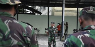 Asops Kasdam V/Brawijaya Mewakili Pangdam V/Brawijaya Pimpin Upacara Penerimaan Satgas Apter Kodam XVII/Cenderawasih Asops Kasdam VBrawijaya Mewakili Pangdam VBrawijaya Pimpin Upacara Penerimaan Satgas Apter Kodam XVIICenderawasih