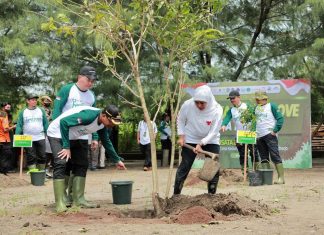 Festival Mangrove di Wisata Bahari Tlocor dan Pulau Lusi Sidoarjo, Gubernur Jawa Timur beri saran Kuatkan Sinergi Hulu Hilir Untuk Jaga Ekosistem Mangrove Festival Mangrove di Wisata Bahari Tlocor dan Pulau Lusi Sidoarjo, Gubernur Jawa Timur Khofifah Kuatkan Sinergi Hulu Hilir Untuk Jaga Ekosistem Mangrove