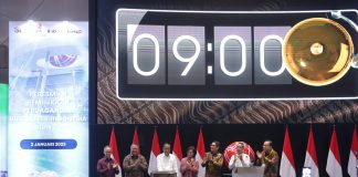 Presiden RI Buka Perdagangan Bursa Efek Indonesia Tahun 2023 OJK