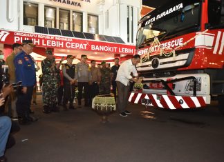 Satu-satunya di Indonesia, Wali Kota Eri Luncurkan Mobil Heavy Duty Rescue Mobil Heavy Duty Rescue