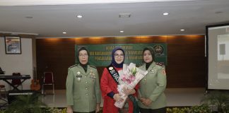 Ny. Shally Farid Makruf dikukuhkan Sebagai Ibu Raksakarini Sri Sena V/Brawijaya. Ini Pesan Pangdam V/Brawijaya Untuk Kowad Ny. Shally Farid Makruf dikukuhkan Sebagai Ibu Raksakarini Sri Sena VBrawijaya. Ini Pesan Pangdam VBrawijaya Untuk Kowad