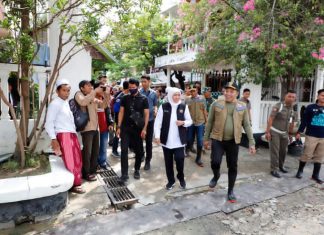 Banjir di Sampang Surut, Gubernur Khofifah Ingatkan Semua Pihak Patuhi Peringatan BMKG dan Tingkatkan Kewaspadaan Banjir Kiriman Banjir Sampng