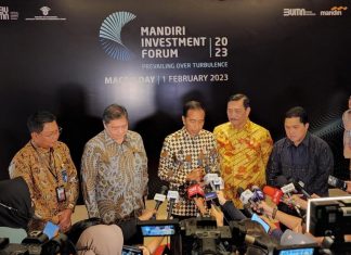 Jokowi Apresiasi Kinerja Prima Bank Mandiri Jokowi Apresiasi Kinerja Prima Bank Mandiri