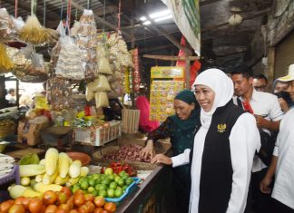 Menjelang Panen Raya, Gubernur Khofifah Minta Distribusi Beras ke Konsumen Dipercepat Untuk Segera Stabilkan Harga Sesuai HET