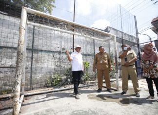 Wakil Walikota Armuji : Pemkot akan bangun fasilitas olahraga gratis di kampung-kampung