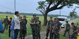 Pangdam V/Brawijaya Cek Sasaran Karya Bakti Skala Besar TNI di Madiun Pangdam VBrawijaya Cek Sasaran Karya Bakti Skala Besar TNI di Madiun