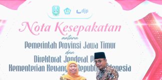 Teken MoU dengan Dirjen Pajak Kemenkeu RI , menurut Gubernur Jawa Timur ini Bentuk Optimalisasi Pertukaran dan Pemanfaatan Data Informasi Perpajakan Pusat dan Daerah Teken MoU dengan Dirjen Pajak Kemenkeu RI , menurut Gubernur Jawa Timur ini Bentuk Optimalisasi Pertukaran dan Pemanfaatan Data Informasi Perpajakan Pusat dan Daerah