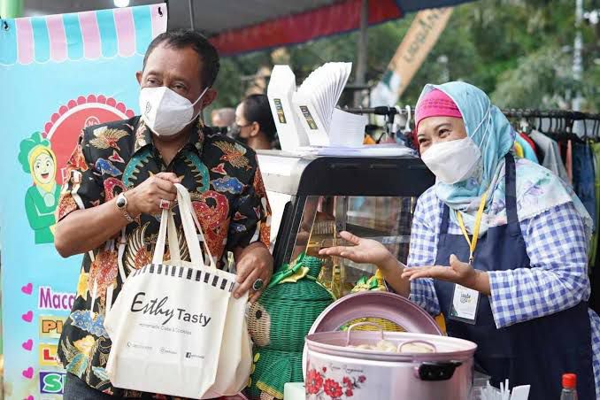 Momen Bulan Ramadhan Dorong Pertumbuhan Ekonomi Kerakyatan, Cak Ji Ajak Dukung Pelaku UKM Bazaar Ramadhan di Perkampungan