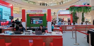 Singapore Tourism Board Buka Pameran Pariwisata Kolaborasi Pertama “Singapore Festival Powered by OCBC NISP” di Surabaya Singapore Tourism Board Buka Pameran Pariwisata Kolaborasi Pertama “Singapore Festival Powered by OCBC NISP” di Surabaya