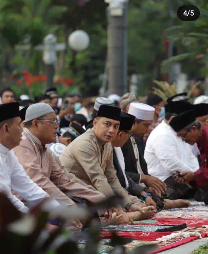 Wali Kota Surabaya Eri Cahyadi Menyatakan Momen Lebaran 2023 Ciptakan Kesejahteraan di Surabaya