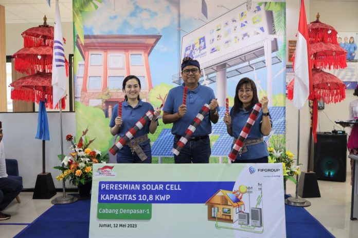 FIFGROUP Resmikan Solar Panel ke-10 di Cabang Denpasar