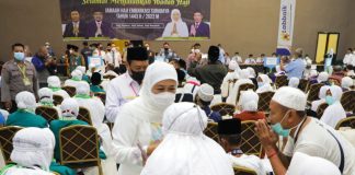 Sambut Musim Haji Tahun 2023, Gubernur Khofifah Tingkatkan Kordinasi Dengan Kemenag Jatim “Cek dan Ricek” Seluruh Kesiapan Embarkasi Surabaya