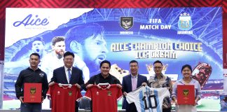 Aice Group Bersama PSSI Sukseskan Pertandingan Akbar Indonesia vs Argentina