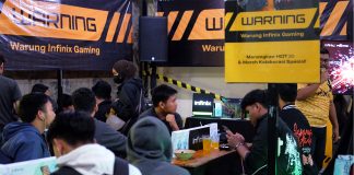 Infinix BAJAK Warmindo VIRAL di Malang! GRATIS Mabar Free Fire Dapetin Hadiah 3 Infinix Hot 30