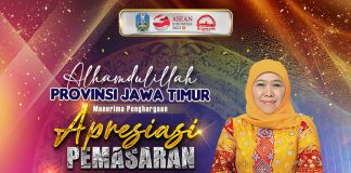 Boyong Penghargaan Apresiasi Pemasaran Pariwisata, Gubernur Khofifah Bersyukur Jawa Timur Dominasi dan Bawa Pulang Tiga Penghargaan Boyong Penghargaan Apresiasi Pemasaran Pariwisata, Gubernur Khofifah Bersyukur Jawa Timur Dominasi dan Bawa Pulang Tiga Penghargaan