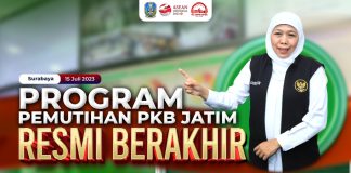 Program Pemutihan PKB Jatim Resmi Berakhir, Pemprov Jatim Beri Insentif Total Rp 101,8 Miliar pada Masyarakat Program Pemutihan PKB Jatim Resmi Berakhir, Pemprov Jatim Beri Insentif Total Rp 101,8 Miliar pada Masyarakat