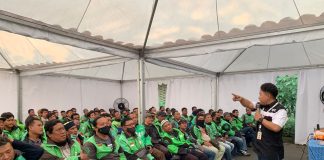 Tingkatkan Standar Pelayanan, Ribuan Mitra Gojek Surabaya Ikuti Pelatihan Berkendara Aman Tingkatkan Standar Pelayanan, Ribuan Mitra Gojek Surabaya Ikuti Pelatihan Berkendara Aman