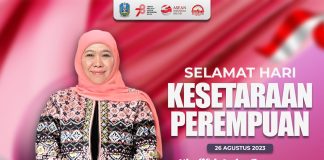 Di Hari Kesetaraan Perempuan, Gubernur Khofifah Ajak Perempuan Tingkatkan Kualitas SDM di Semua Lini Di Hari Kesetaraan Perempuan, Gubernur Khofifah Ajak Perempuan Tingkatkan Kualitas SDM di Semua Lini