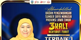 Tiga Kali Berturut-Turut, BPSDM Jatim Terima Penghargaan LAN RI Sebagai Lembaga Diklat Terbaik Nasional Tiga Kali Berturut-Turut , BPSDM Jatim Terima Penghargaan LAN RI Sebagai Lembaga Diklat Terbaik Nasional