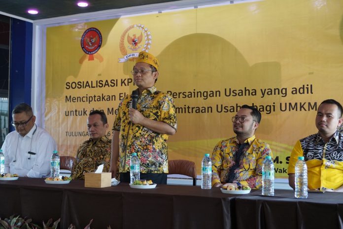 Wakil Ketua Komisi VI DPR RI dan KPPU Sosialisasikan Pentingnya Peningkatan Iklim Usaha dan Kemitraan Yang Sehat Bagi UMKM
