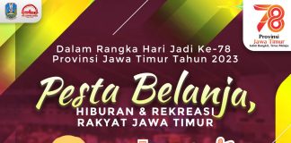 Jatim Fest Semarakkan Hari Jadi ke-78, Gubernur Khofifah Ingin Jadi Ajang Penggerak Ekonomi Sekaligus Rekreasi Rakyat Jatim Fest Semarakkan Hari Jadi ke-78, Gubernur Khofifah: Jadi Ajang Penggerak Ekonomi Sekaligus Rekreasi Rakyat