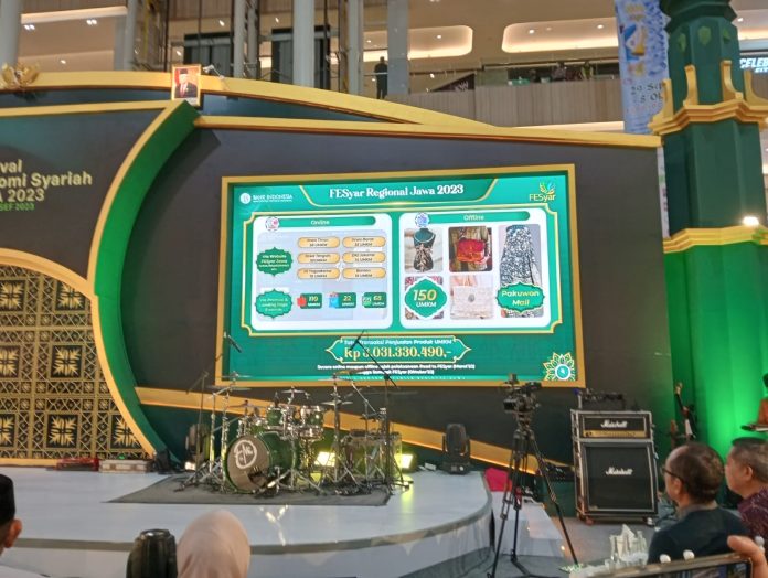 Festival Ekonomi Syariah Regional Jawa 2023 Resmi Ditutup, Transaksi Penjualan Tembus 3 Milliar