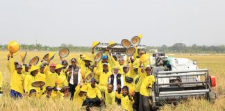 Panen Raya Padi di Tuban, Gubernur Khofifah : Jatim Mampu Jadi Produsen Padi Tertinggi Nasional Selama 4 Tahun Berturut-turut Panen Raya Padi di Tuban, Gubernur Khofifah : Jatim Mampu Jadi Produsen Padi Tertinggi Nasional Selama 4 Tahun Berturut-turut