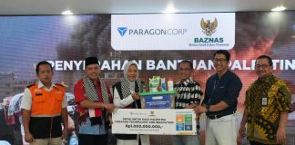 Gandeng BAZNAS, ParagonCorp Bantu Masyarakat Palestina Rp1 Miliar Gandeng BAZNAS, ParagonCorp Bantu Masyarakat Palestina Rp1 Miliar