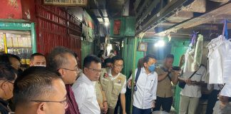 Satgas Pangan Bareskrim Polri bersama Polda Jatim Sidak Pasar Sentra Beras Satgas Pangan Bareskrim Polri bersama Polda Jatim Sidak Pasar Sentra Beras