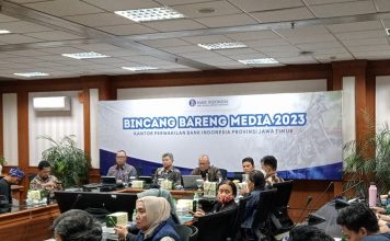 KPw BI Jatim : Triwulan IV 2023, Kinerja Ekonomi Jawa Timur Tetap Tumbuh Positif 4,6%-5,4% KPw BI Jatim : Triwulan IV 2023, Kinerja Ekonomi Jawa Timur Tetap Tumbuh Positif 4,6%-5,4%