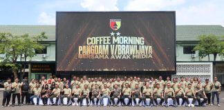 Dukung Kamtibmas, Pangdam Brawijaya Beri Perlindungan Untuk Media Dukung Kamtibmas, Pangdam Brawijaya Beri Perlindungan Untuk Media (foto : ist)