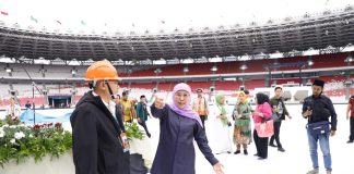 Khofifah Minta Maaf Harlah NU ke-101 dan Muslimat NU ke-78 Kemungkinan Bikin Macet Sekitar GBK Khofifah Minta Maaf Harlah NU ke-101 dan Muslimat NU ke-78 Kemungkinan Bikin Macet Sekitar GBK (foto : ist)
