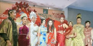 Karya Unik Kolaborasi antara Hair Designer Arie & Harry dan Fashion Desainer Catherine Njoo Kolaborasi Hair Designer Arie & Harry dan Fashion Desainer Catherine Njoo (dokpri)