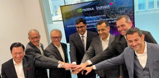 Memberdayakan Indonesia dengan AI, Indosat Ooredoo Hutchison Group Berkolaborasi dengan NVIDIA Ciptakan Infrastruktur AI Berdaulat IOH x NVIDIA : Indosat Ooredoo Hutchison (Indosat atau IOH) group berkolaborasi dengan NVIDIA dalam membentuk lanskap teknologi dan mendorong Indonesia ke barisan terdepan revolusi Artificial Intelligence (AI) pada skala global, memasuki tahapan baru era inovasi dan digitalisasi. Dengan menjadi NVIDIA Cloud Provider Partner pertama di Indonesia, Indosat, melalui anak usahanya, Lintasarta, akan menghadirkan platform AI full-stack NVIDIA untuk pelaku bisnis di Tanah Air dan memberikan akses ke teknologi GPU termutakhir dari NVIDIA dengan pusat data high-density yang terkoneksi dengan internet publik dengan kecepatan hingga 400 Gbps
