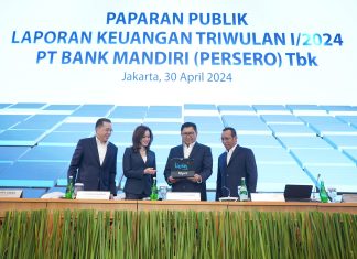 Agresif Tapi Prudent, Bank Mandiri Catat Realisasi Kredit Kuartal I 2024 Tembus Rp 1.435 Triliun