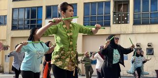 Pound Fit Berkebaya ala Kartinian Pound Fit Berkebaya ala Kartinian (foto : ist)