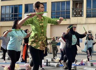 Pound Fit Berkebaya ala Kartinian Pound Fit Berkebaya ala Kartinian (foto : ist)