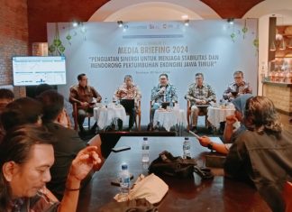 Media Briefing Kolaborasi 4 Pemangku Kebijakan Ekonomi, Penguatan Sinergi Untuk Mendorong Pertumbuhan Ekonomi Jawa Timur Media Briefing Kolaborasi 4 Pemangku Kebijakan Ekonomi, Penguatan Sinergi Untuk Mendorong Pertumbuhan Ekonomi Jawa Timur