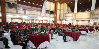Korps Baret Merah Berkumpul, Rayakan Tasyakuran di Kodam Brawijaya Korps Baret Merah Berkumpul, Rayakan Tasyakuran di Kodam Brawijaya