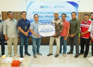 Terminal Teluk Lamong Salurkan Bantuan Sarana dan Prasarana Wilayah Ring 1 Terminal Teluk Lamong Salurkan Bantuan Sarana dan Prasarana Wilayah Ring 1