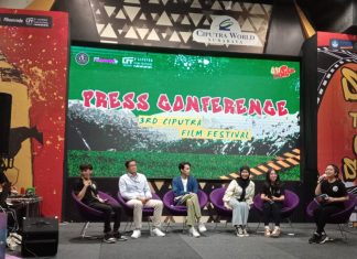 Ciputra Festival Film 2024 : Karya Sineas Muda Diapresiasi Dengan Tayang Di Bioskop Prescon Ciputra Festival Film 2024 (foto : hsc)