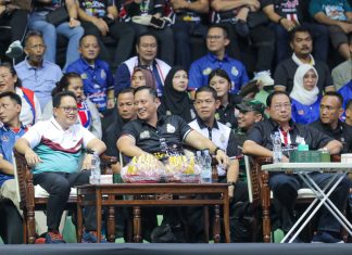 Pj. Gubernur Adhy Nobar Final Four Proliga 2024 Bareng SBY dan AHY di GBT Pj. Gubernur Adhy Nobar Final Four Proliga 2024 Bareng SBY dan AHY di GBT (foto : ist)