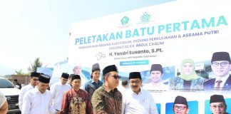 Ground Breaking UKHAC, Pj. Gubernur Adhy Apresiasi UKHAC Lahirkan Lulusan Berkualitas Tingkatkan SDM Jatim Ground Breaking UKHAC, Pj. Gubernur Adhy Apresiasi UKHAC Lahirkan Lulusan Berkualitas Tingkatkan SDM Jatim (foto : ist)