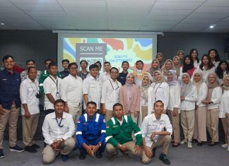 Pengalaman Kegiatan Magang dalam Program MBKM Magang Mandiri di PT. PAL Indonesia Workshop PAL Influencer with Kak Riris Amel (blazer pink)