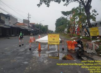 Pemkot Surabaya Lanjutkan Betonisasi Jalan Dupak Sisi Selatan Pemkot Surabaya Lanjutkan Betonisasi Jalan Dupak Sisi Selatan (foto : ist)