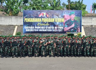 Pangdam Mayjen TNI Rudy Minta Prajurit Yonif 512/QY Pahami Tugas Selama di Perbatasan Pangdam Mayjen TNI Rudy Minta Prajurit Yonif 512QY Pahami Tugas Selama di Perbatasan (foto : ist)