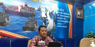 4 Indikator Strategis Propinsi Jawa Timur Yang Mempengaruhi Inflasi Kepala BPS Jawa Timur Dr. Zulkipli, M.Si saat prescon yang diselenggarakan pada Kamis siang (01/08/2024) (dokpri)