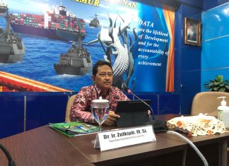 4 Indikator Strategis Propinsi Jawa Timur Yang Mempengaruhi Inflasi Kepala BPS Jawa Timur Dr. Zulkipli, M.Si saat prescon yang diselenggarakan pada Kamis siang (01/08/2024) (dokpri)